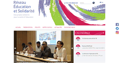 Desktop Screenshot of educationsolidarite.org